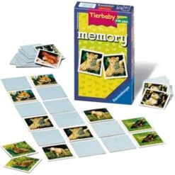 Mitbringspiel Memory®, 48 Karten (24 Paare), Tierbaby -Spielzeug Rabatte Geschäft 1008022 03