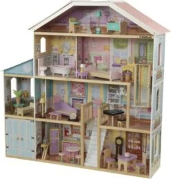 KidKraft Grand View Mansion Puppenhaus Mit EZ Kraft Assembly™