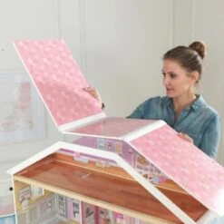 KidKraft Grand View Mansion Puppenhaus Mit EZ Kraft Assembly™ -Spielzeug Rabatte Geschäft 10315898 06