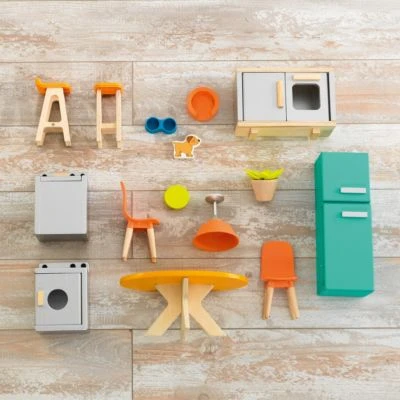 KidKraft Stylish Mansion Puppenhaus Mit EZ Kraft Assembly™ 7 KidKraft Stylish Mansion Puppenhaus Mit EZ Kraft Assembly™ – Bild 5