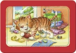 Ravensburger 3er Set Puzzle, Je 6 Teile, 21x15 Cm, Mit Rahmen, Meine Tierfreunde 8 Ravensburger 3er Set Puzzle, Je 6 Teile, 21x15 Cm, Mit Rahmen, Meine Tierfreunde -Spielzeug Rabatte Geschäft 10705594 03