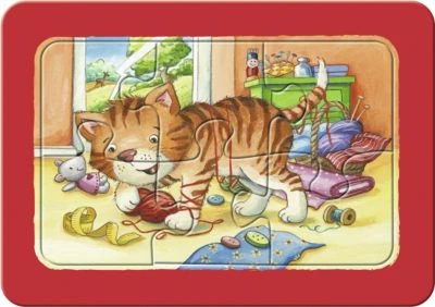 Ravensburger 3er Set Puzzle, Je 6 Teile, 21x15 Cm, Mit Rahmen, Meine Tierfreunde 5 Ravensburger 3er Set Puzzle, Je 6 Teile, 21x15 Cm, Mit Rahmen, Meine Tierfreunde – Bild 3