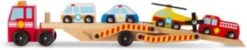 Melissa & Doug Autotransporter Für Einsatzfahrzeuge Aus Holz -Spielzeug Rabatte Geschäft 10729269 04