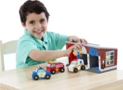 Melissa & Doug Rettungsdienstgarage Aus Holz 10 Melissa & Doug Rettungsdienstgarage Aus Holz -Spielzeug Rabatte Geschäft 10729291 04