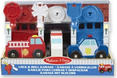 Melissa & Doug Rettungsdienstgarage Aus Holz 7 Melissa & Doug Rettungsdienstgarage Aus Holz – Bild 5