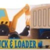 Melissa & Doug Muldenkipper Und Frontlader Aus Holz