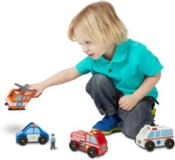 Melissa & Doug Rettungsfahrzeuge Aus Holz -Spielzeug Rabatte Geschäft 11154483 04