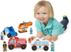 Melissa & Doug Rettungsfahrzeuge Aus Holz -Spielzeug Rabatte Geschäft 11154483 05