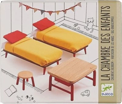 DJECO Puppenhaus - Kinderzimmer 4 DJECO Puppenhaus - Kinderzimmer – Bild 2