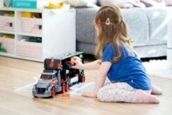 Großer Truck Tragekoffer Inkl. 8 Die-Cast Fahrzeugen & Helikopter -Spielzeug Rabatte Geschäft 11406439 06