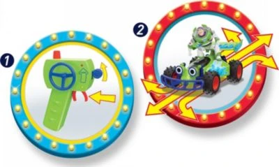 Dickie Toys RC Toy Story Buggy With Buzz 4 Dickie Toys RC Toy Story Buggy With Buzz – Bild 2