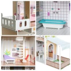 MyToys ORIGINALS Puppenhaus Mit Garten Und Möbel -Spielzeug Rabatte Geschäft 11627049 04