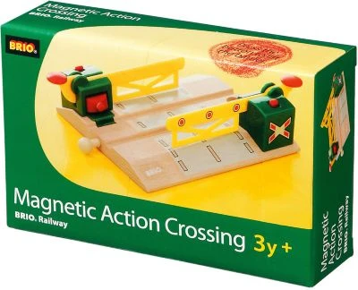 BRIO Magnetische Kreuzung Mit Schranken 4 BRIO Magnetische Kreuzung Mit Schranken – Bild 2