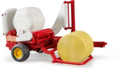 BRUDER 02122 PSL Ballenwickler Mit Rundballen 7 BRUDER 02122 PSL Ballenwickler Mit Rundballen – Bild 5