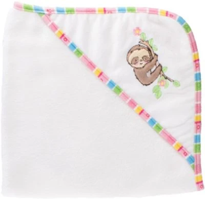 Heless Kapuzenbadetuch "Faultier Flauschi" (48 X 48 Cm) Mit Zubehör 5 Heless Kapuzenbadetuch "Faultier Flauschi" (48 X 48 Cm) Mit Zubehör – Bild 3