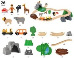 Großes BRIO Bahn Safari Set 11 Großes BRIO Bahn Safari Set -Spielzeug Rabatte Geschäft 13054513 04