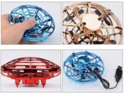 Amewi Mini UFO Mit Gestensteuerung, Blau 11 Amewi Mini UFO Mit Gestensteuerung, Blau -Spielzeug Rabatte Geschäft 13457969 05