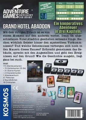 Kosmos Adventure Games - Grand Hotel Abaddon 4 Kosmos Adventure Games - Grand Hotel Abaddon – Bild 2