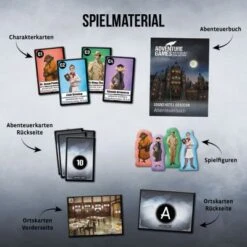 Kosmos Adventure Games - Grand Hotel Abaddon 10 Kosmos Adventure Games - Grand Hotel Abaddon -Spielzeug Rabatte Geschäft 14363127 03