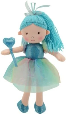 Sweety-Toys Sweety Toys 11858 Stoffpuppe Ballerina Plüschtier Prinzessin 30 Cm Türkis