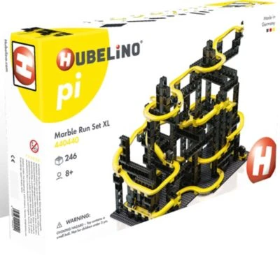 Hubelino Kugelbahn Pi Marble Run Set XL 3 Hubelino Kugelbahn Pi Marble Run Set XL