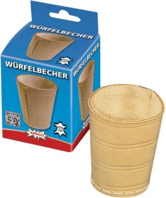 Amigo Würfelbecher Unbefüllt (8,4 Cm) 3 Amigo Würfelbecher Unbefüllt (8,4 Cm)