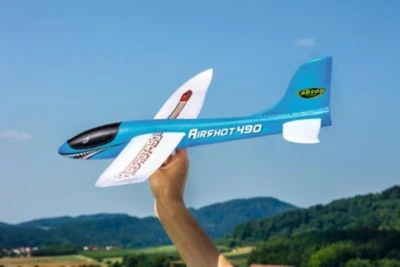 CARSON Wurfgleiter Airshot 490 Blau 8 CARSON Wurfgleiter Airshot 490 Blau – Bild 6