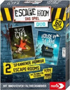 Noris Escape Room Duo Horror - Zwei Spannende Spiele - House By The Lake & The Little Girl