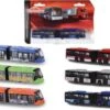 Majorette MAN City Bus+Siemens Avenio Tram 6-sort.