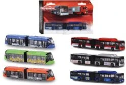 Majorette MAN City Bus+Siemens Avenio Tram 6-sort.