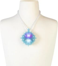 JAKKS PACIFIC Dis Eiskönigin 2 Elsa Halskette Eiskristall Mit Light & Sound -Spielzeug Rabatte Geschäft 15523107 04