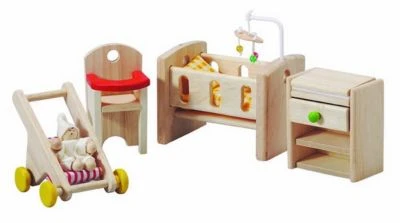 PLANTOYS Puppenhaus Schlafzimmer Baby Puppenhauszubehör 3 PLANTOYS Puppenhaus Schlafzimmer Baby Puppenhauszubehör