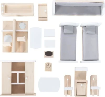 Roba Puppenhaus Holz, Mit Zubehör 7 Roba Puppenhaus Holz, Mit Zubehör – Bild 5