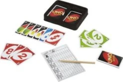 Mattel Games UNO Deluxe Metallbox, Kartenspiel, Gesellschaftsspiel, Kinderspiel -Spielzeug Rabatte Geschäft 1604746 04