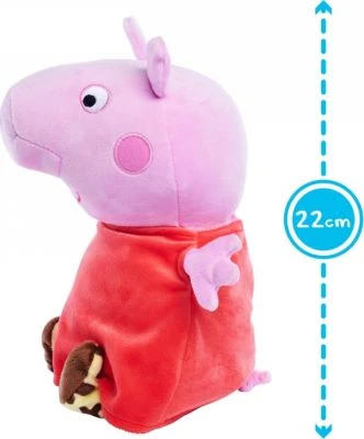 SIMBA Peppa Pig Plüschfigur Peppa Mit Sound, 22 Cm 4 SIMBA Peppa Pig Plüschfigur Peppa Mit Sound, 22 Cm – Bild 2