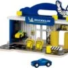 Klein Michelin Service-Station Mit 2 Autos, Holz -Spielzeug Rabatte Geschäft 16379597 01