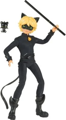 Bandai Miraculous Puppe - Cat Noir, 26 Cm