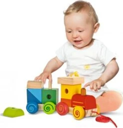 Eichhorn Zug, 11-tlg. - Lok Mit Sound + Anhänger Mit Bausteinen 10 Eichhorn Zug, 11-tlg. - Lok Mit Sound + Anhänger Mit Bausteinen -Spielzeug Rabatte Geschäft 16467433 03