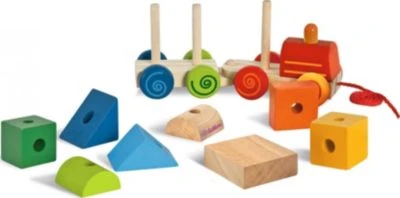 Eichhorn Zug, 11-tlg. - Lok Mit Sound + Anhänger Mit Bausteinen 6 Eichhorn Zug, 11-tlg. - Lok Mit Sound + Anhänger Mit Bausteinen – Bild 4