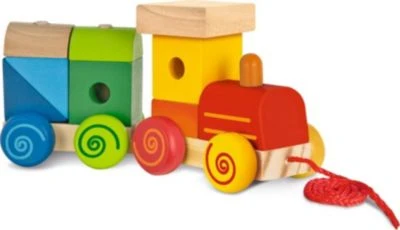 Eichhorn Zug, 11-tlg. - Lok Mit Sound + Anhänger Mit Bausteinen 8 Eichhorn Zug, 11-tlg. - Lok Mit Sound + Anhänger Mit Bausteinen – Bild 6