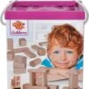 Eichhorn Holzbausteine Naturbelassen, 50 Stück -Spielzeug Rabatte Geschäft 16467446 01