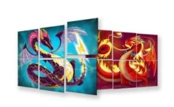 Alleovs Drachen Der Elemente - Memo - Puzzle - Spiel Gedächtnisspiele -Spielzeug Rabatte Geschäft 16539409 03