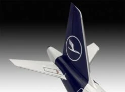 Model Set Airbus A320neo Lufthansa "New Livery", Revell Modellbausatz Mit Basiszubehör Im Maßstab 1:144, 38 Teile, 26,1 Cm -Spielzeug Rabatte Geschäft 16812449 04