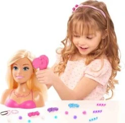 Just Play Barbie Small Blonde Styling Head
