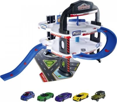 Majorette New Urban Garage + 5 Cars 4 Majorette New Urban Garage + 5 Cars – Bild 2
