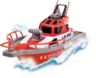 Dickie Toys RC Feuerwehr-Boot, RTR Mit Wasserspritzfunktion, 2,4 GHz 4 Dickie Toys RC Feuerwehr-Boot, RTR Mit Wasserspritzfunktion, 2,4 GHz – Bild 2