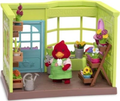 Li'l Woodzeez Blumenladen Mit Zubehör 6 Li'l Woodzeez Blumenladen Mit Zubehör – Bild 4