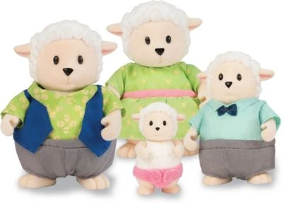 Li'l Woodzeez Schaf Familie 3 Li'l Woodzeez Schaf Familie