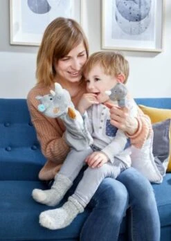 HABA 305755 Handpuppe Nashorn Mit Baby -Spielzeug Rabatte Geschäft 17535107 03