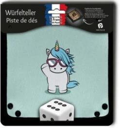 IMMERSION Würfelteller Small Hello Unicorn